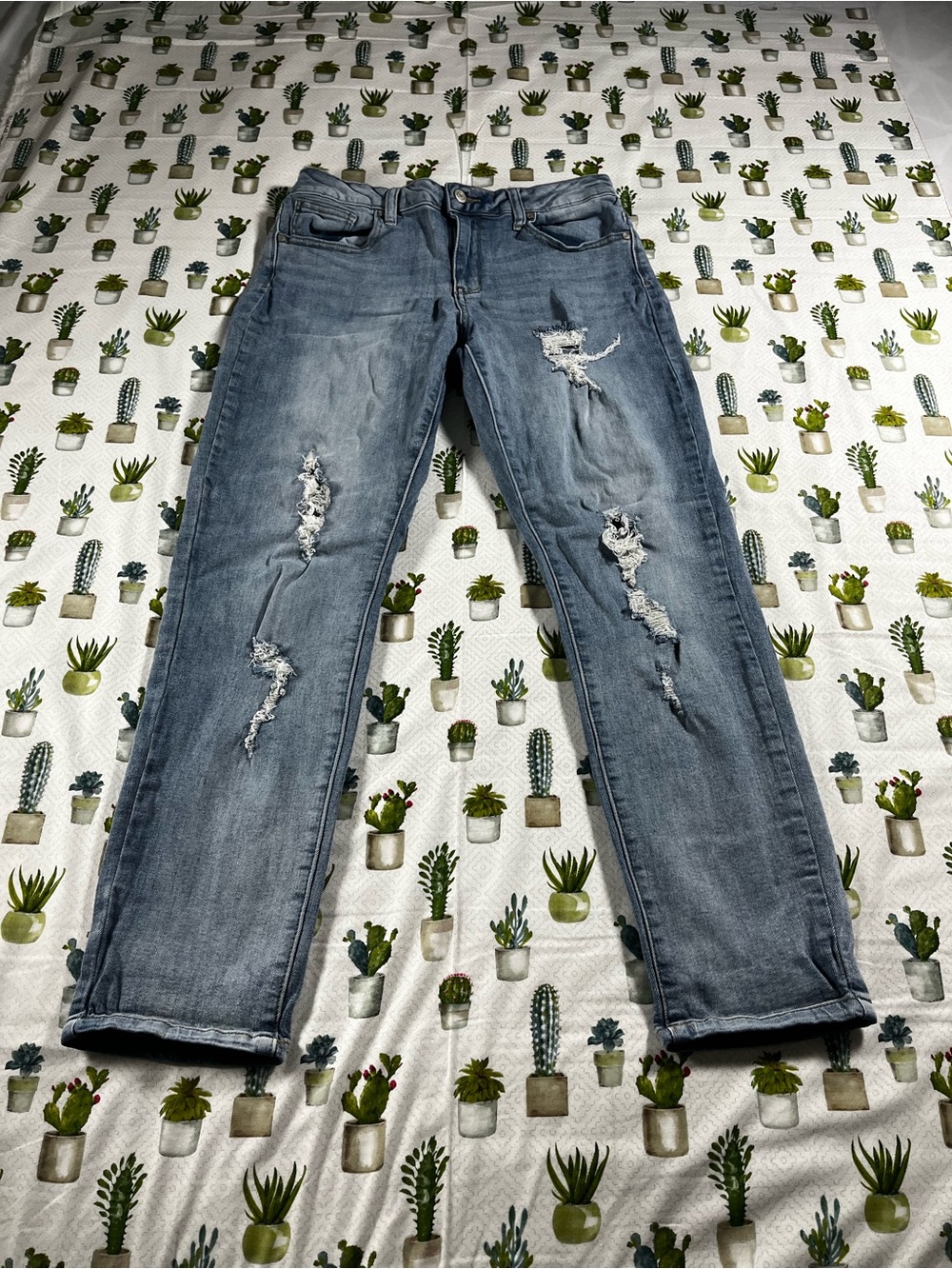 Altar’d State Women’s Jeans size 28 Distressed Stretchy
